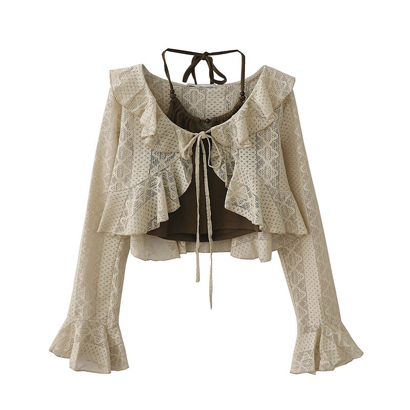 Women'S Fashion From The 90S - Women's Coffee Shirts and Blouses Y2k