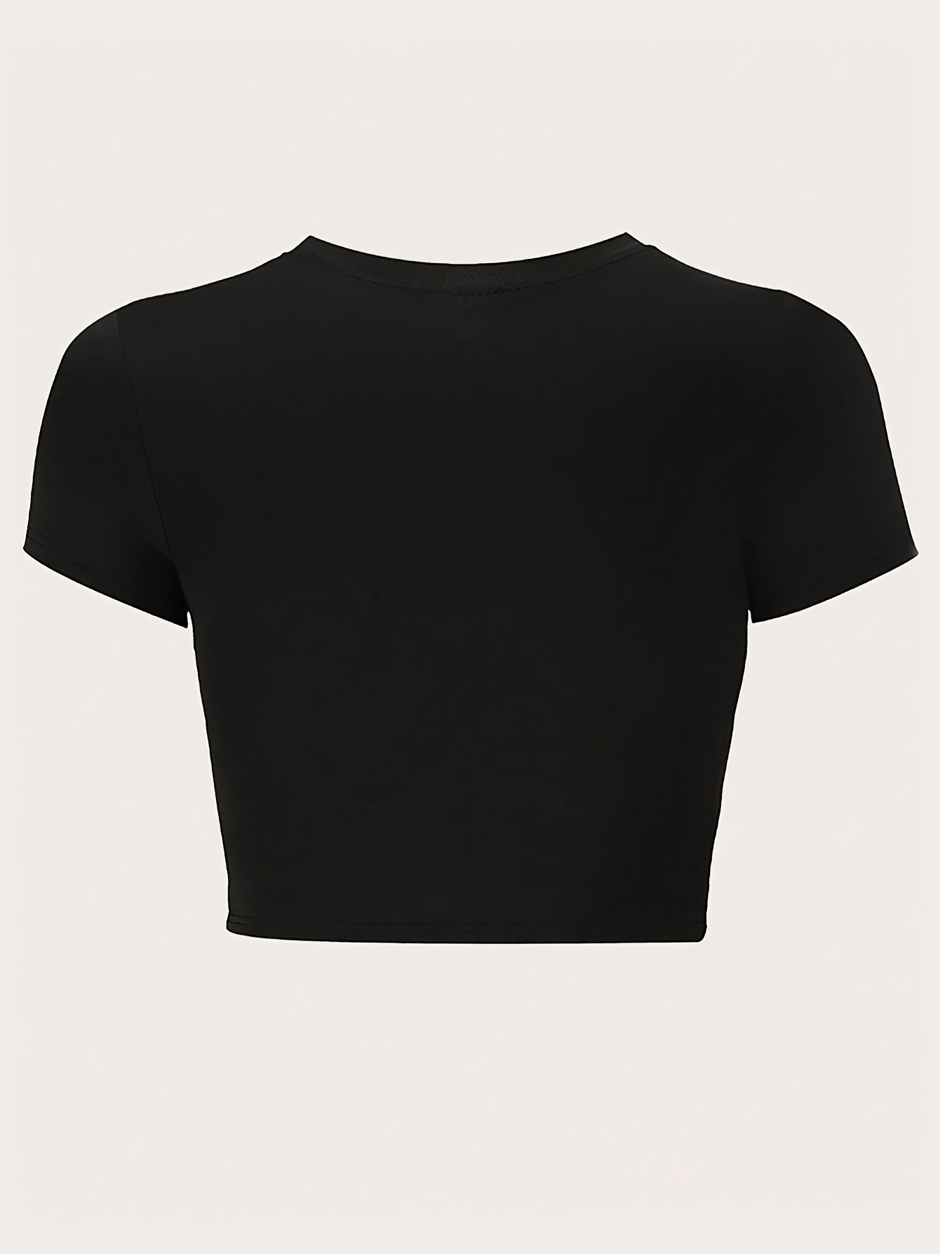 Letter Print Short Sleeve Roun - Women'S Fashion From The 90S review and price