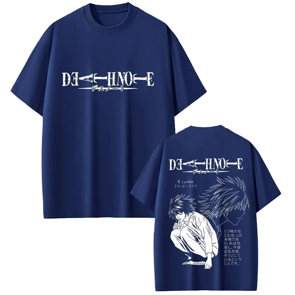 2026 Anime Death Note T-shirt  - Women'S Fashion From The 90S review and price