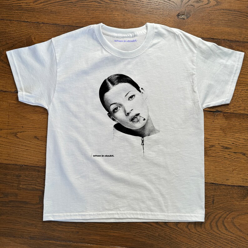 Kate Moss Graphic T-shirt Wome - Women'S Fashion From The 90S review and price