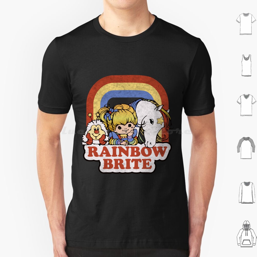 Rainbow Brite T-Shir T Shirt C - Women'S Fashion From The 90S review and price