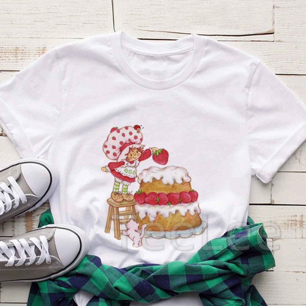 Vintage Strawberry Tshirt Wome - Women'S Fashion From The 90S review and price