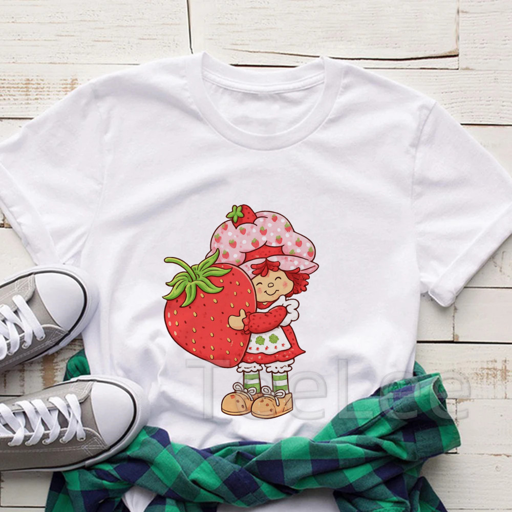 Vintage Strawberry Tshirt Wome - Women'S Fashion From The 90S review and price